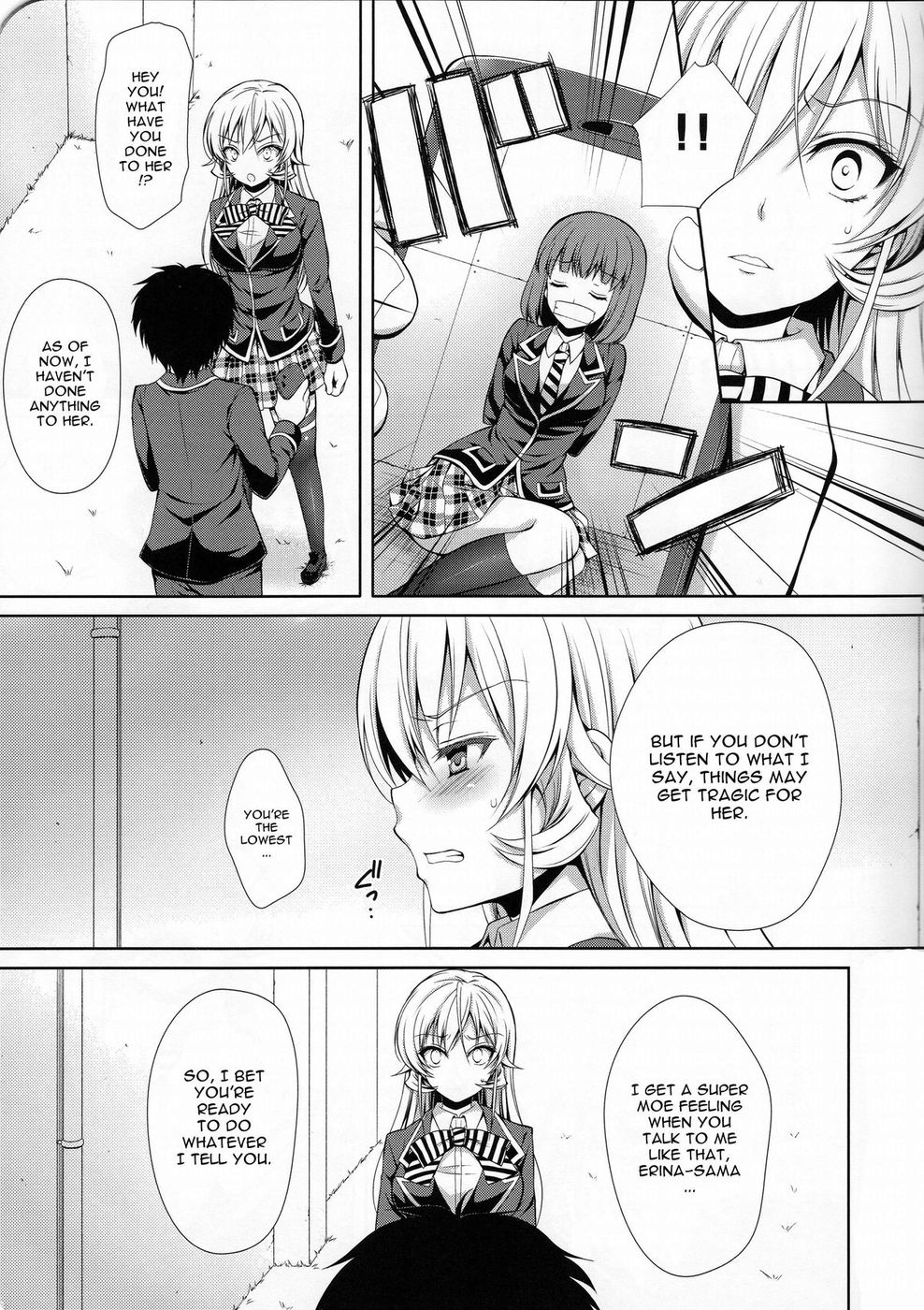 Hentai Manga Comic-Erina-sama is My Sex Slave-Chapter 1-5